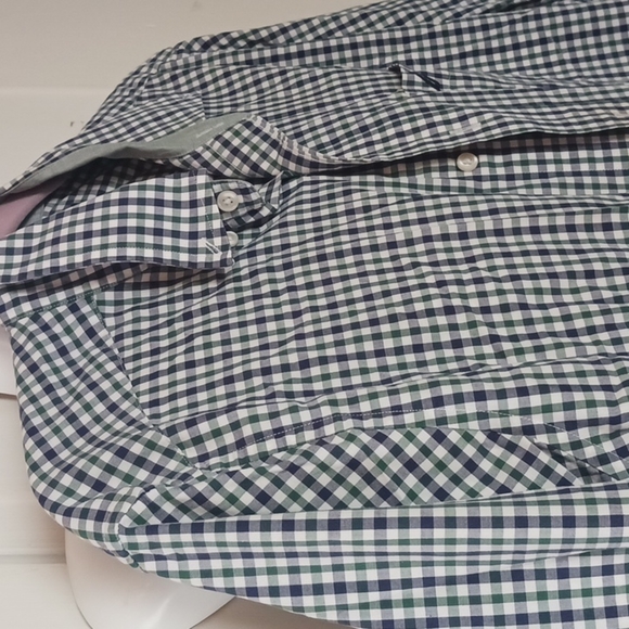 MEN'S long sleeve Nautica collared button-down shirt size medium - Picture 3 of 6